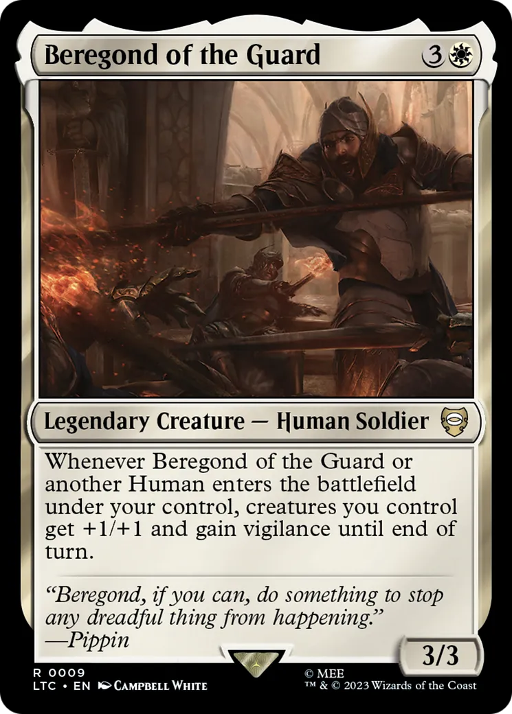 Beregond of the Guard — Tales of Middle-earth Commander — Magic: The Gathering
