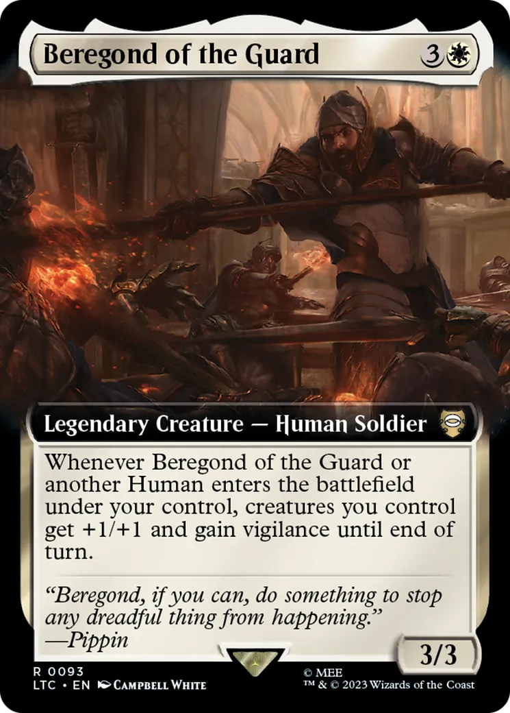 Beregond of the Guard — Tales of Middle-earth Commander — Magic: The Gathering