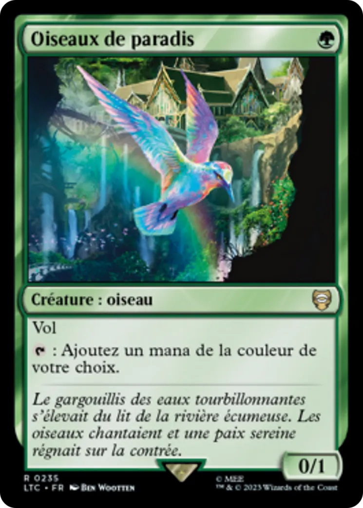 Oiseaux de paradis from Tales of Middle-earth Commander - Magic: The Gathering