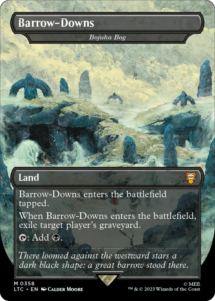 Marécage de Bojuka from Tales of Middle-earth Commander - Magic: The Gathering