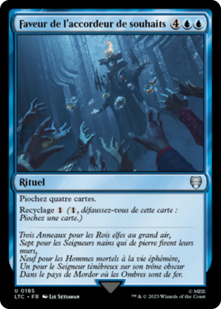 Faveur de l'accordeur de souhaits — Tales of Middle-earth Commander — Magic: The Gathering