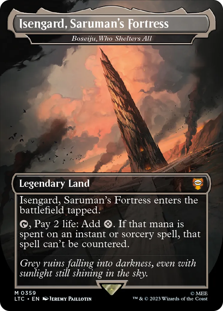 Boseiju, celui qui abrite Tout — Tales of Middle-earth Commander — Magic: The Gathering
