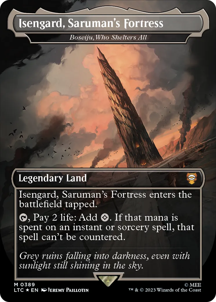 Boseiju, Who Shelters All — Tales of Middle-earth Commander — Magic: The Gathering