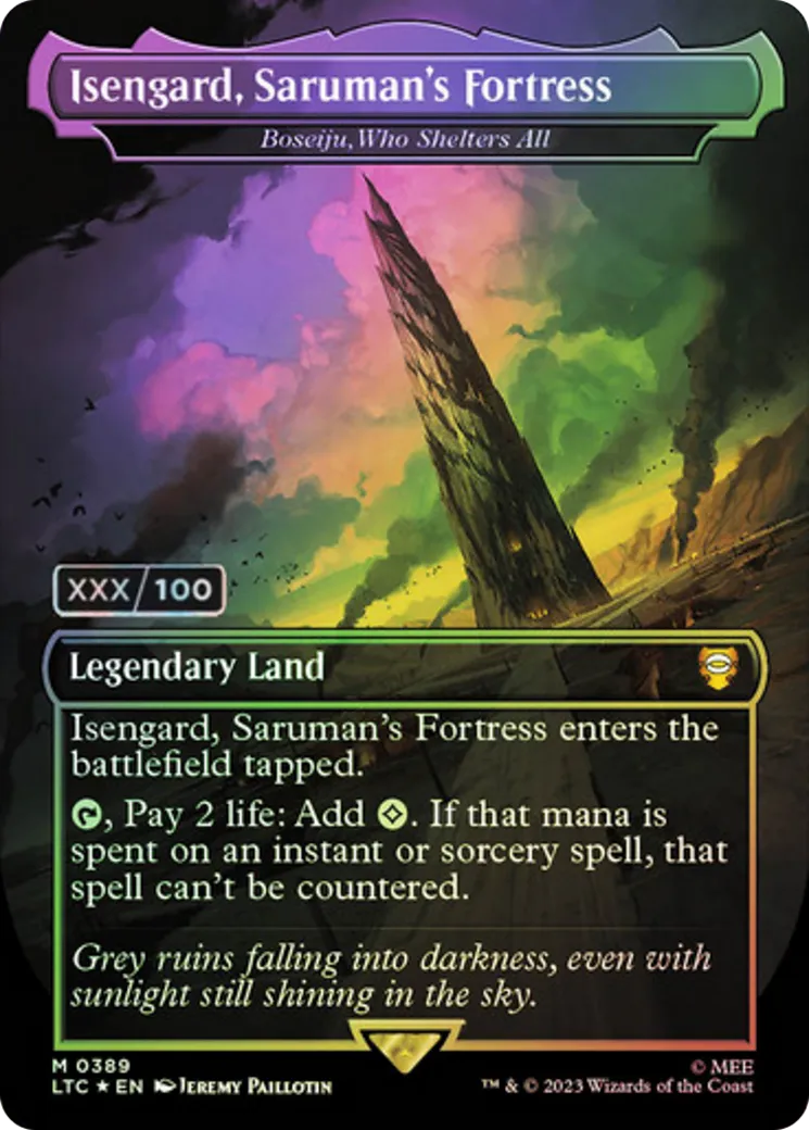Boseiju, Who Shelters All — Tales of Middle-earth Commander — Magic: The Gathering
