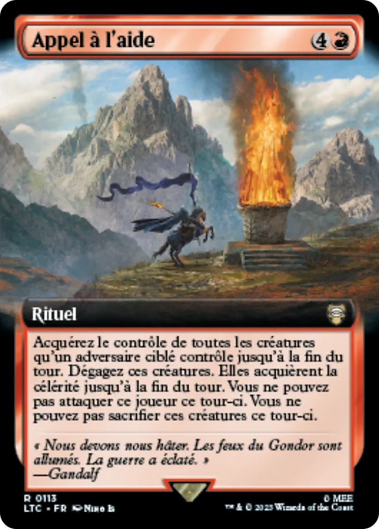 Appel à l'aide — Tales of Middle-earth Commander — Magic: The Gathering