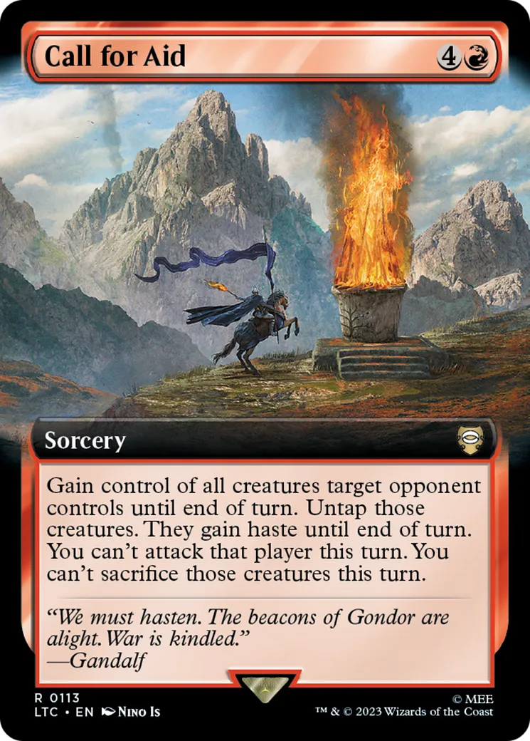 Call for Aid — Tales of Middle-earth Commander — Magic: The Gathering