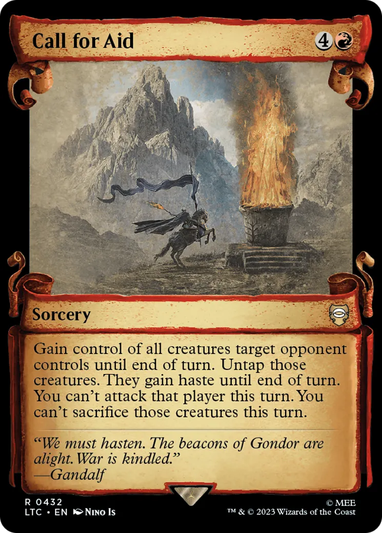 Call for Aid — Tales of Middle-earth Commander — Magic: The Gathering