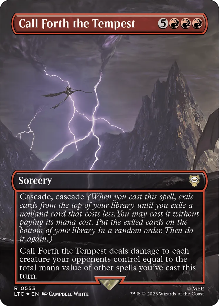Call Forth the Tempest — Tales of Middle-earth Commander — Magic: The Gathering