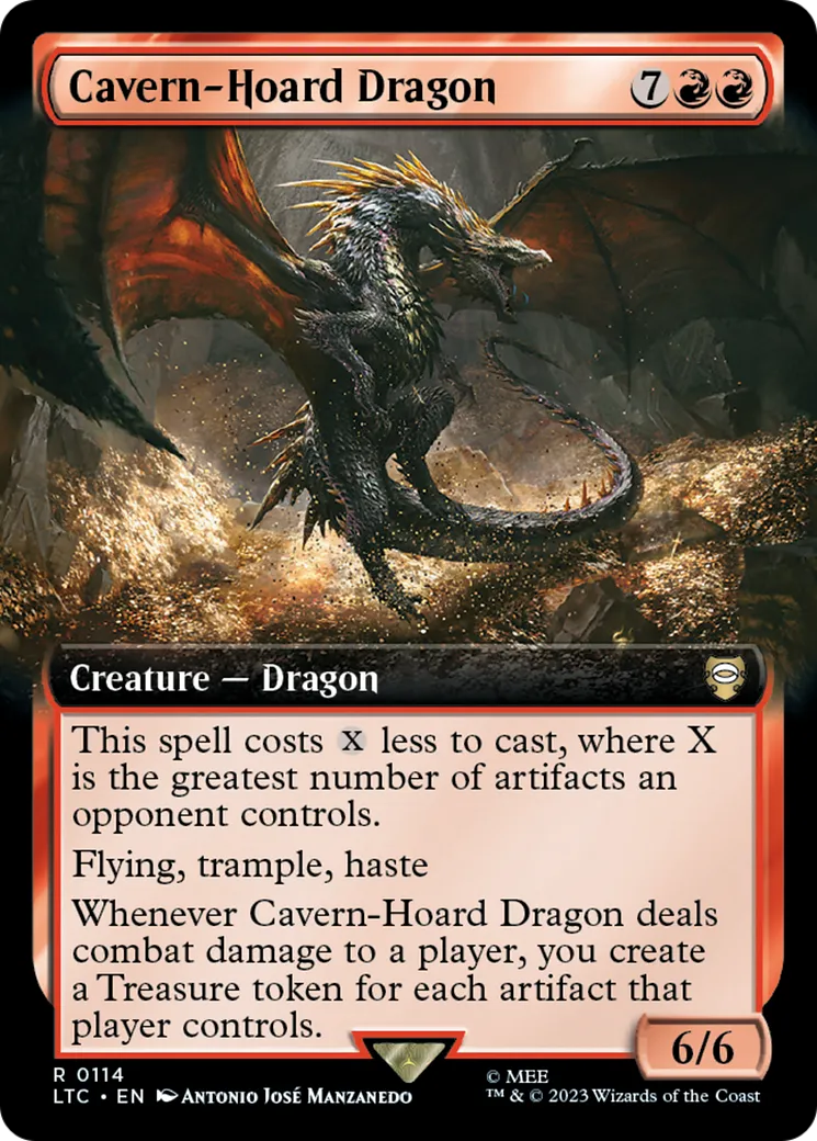 Cavern-Hoard Dragon — Tales of Middle-earth Commander — Magic: The Gathering