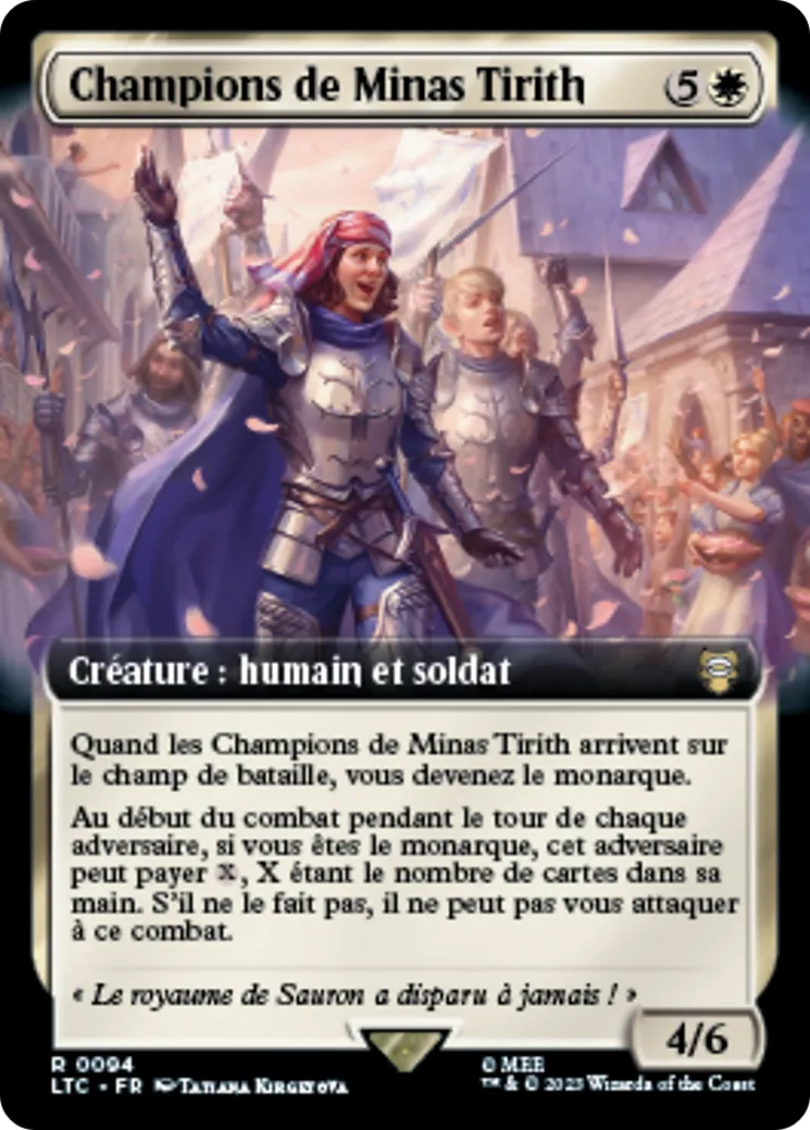 Champions de Minas Tirith — Tales of Middle-earth Commander — Magic: The Gathering