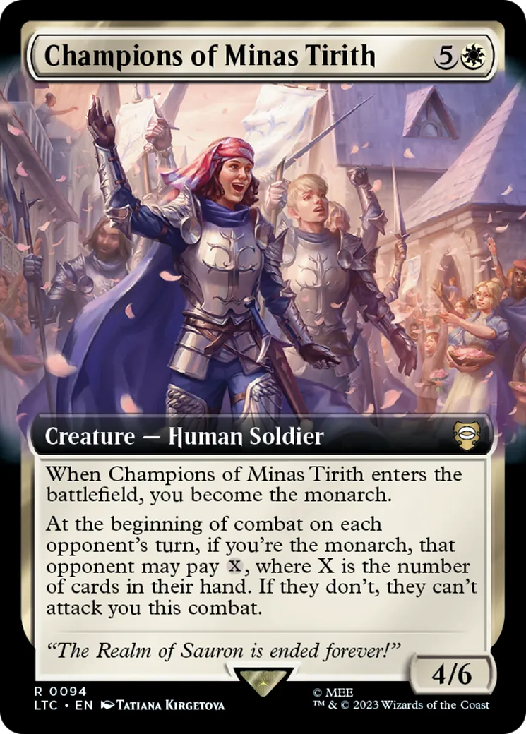 Champions of Minas Tirith — Tales of Middle-earth Commander — Magic: The Gathering