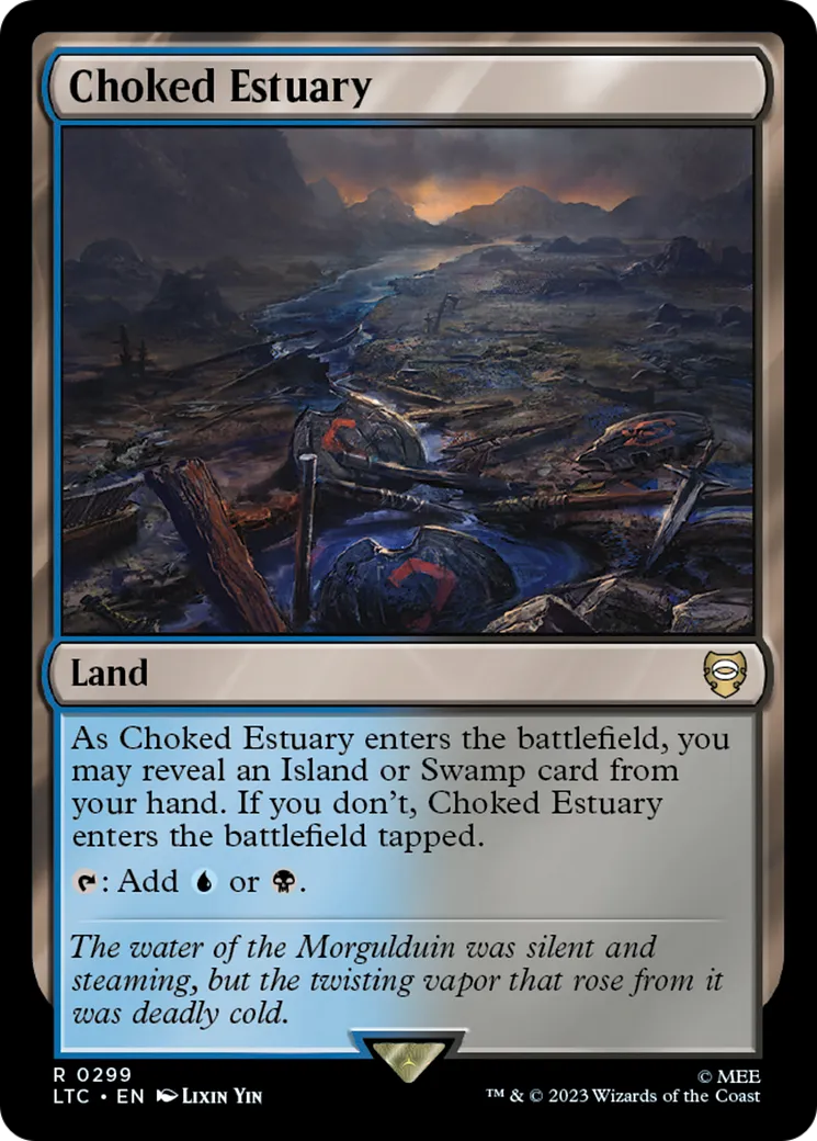 Choked Estuary — Tales of Middle-earth Commander — Magic: The Gathering