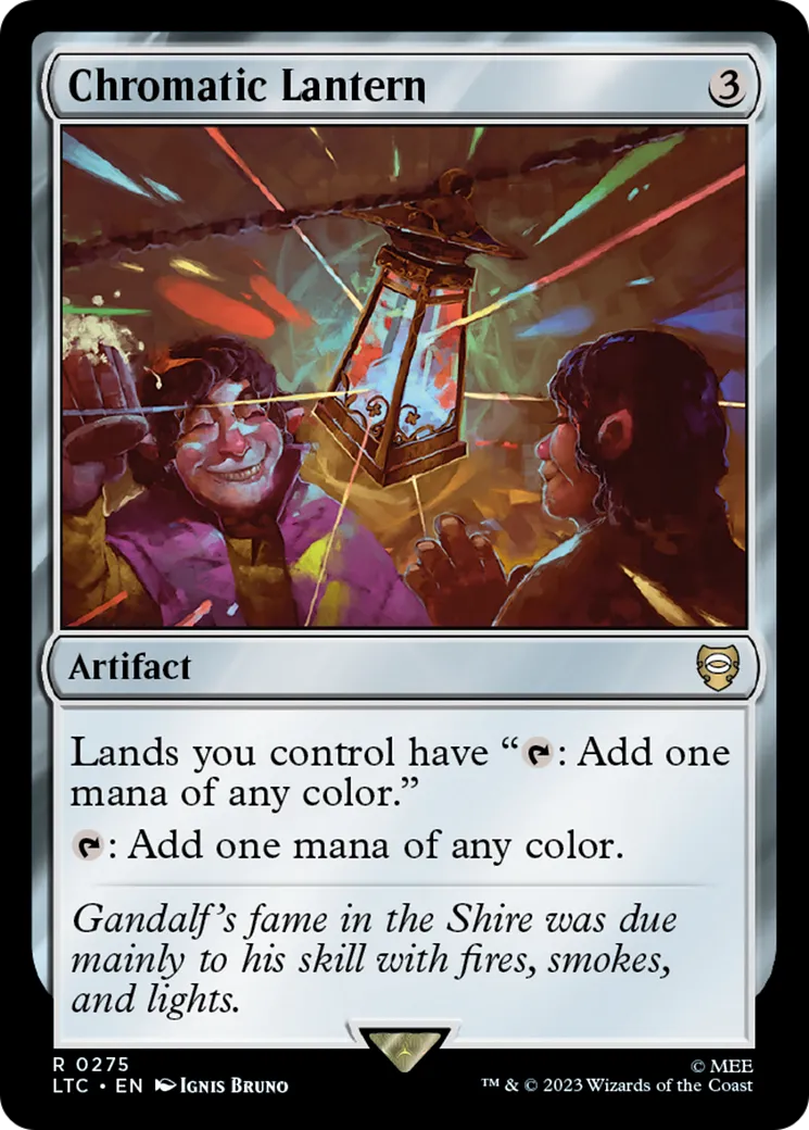 Chromatic Lantern — Tales of Middle-earth Commander — Magic: The Gathering