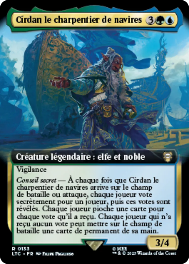 Círdan le charpentier de navires from Tales of Middle-earth Commander - Magic: The Gathering