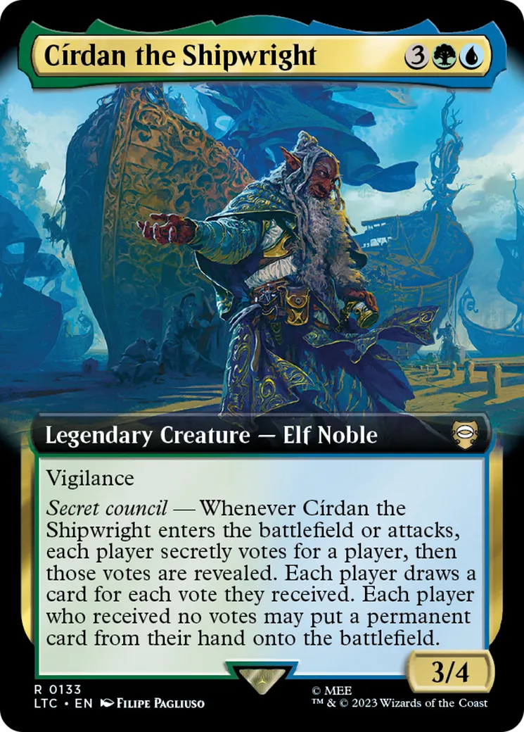 Círdan the Shipwright — Tales of Middle-earth Commander — Magic: The Gathering