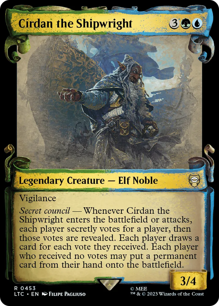 Círdan le charpentier de navires — Tales of Middle-earth Commander — Magic: The Gathering
