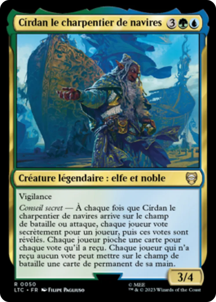 Círdan le charpentier de navires — Tales of Middle-earth Commander — Magic: The Gathering