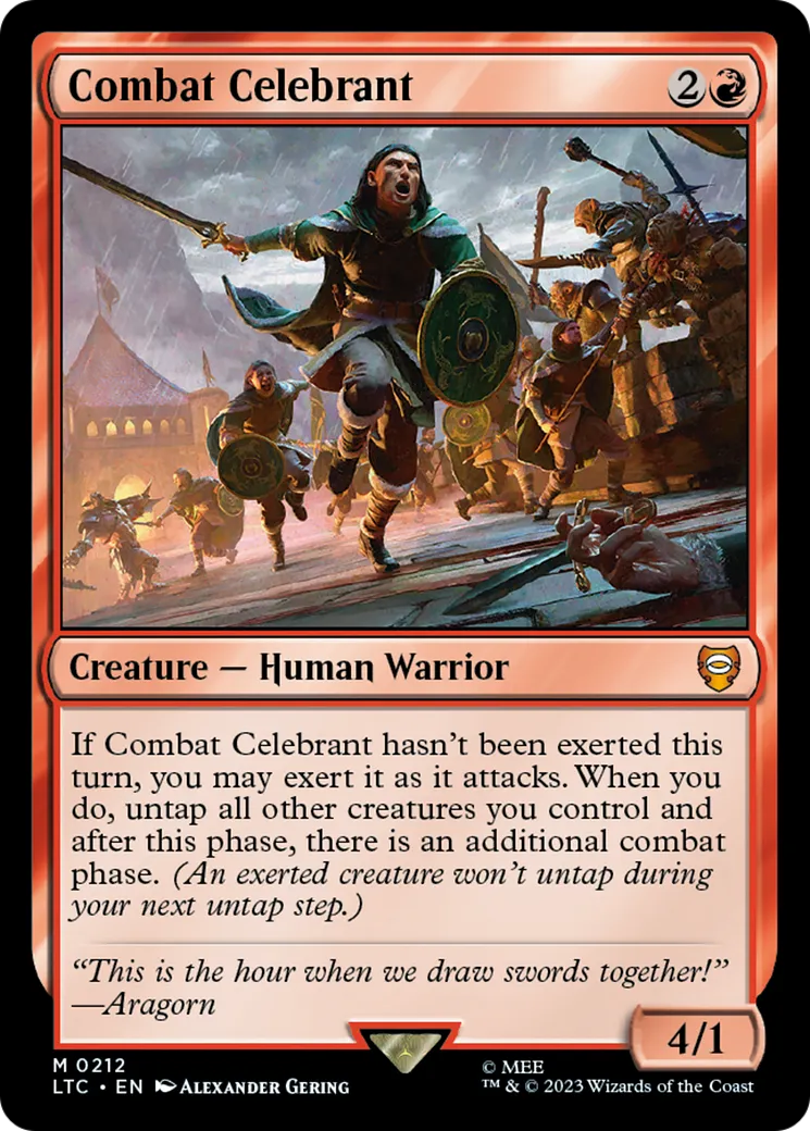 Combat Celebrant — Tales of Middle-earth Commander — Magic: The Gathering