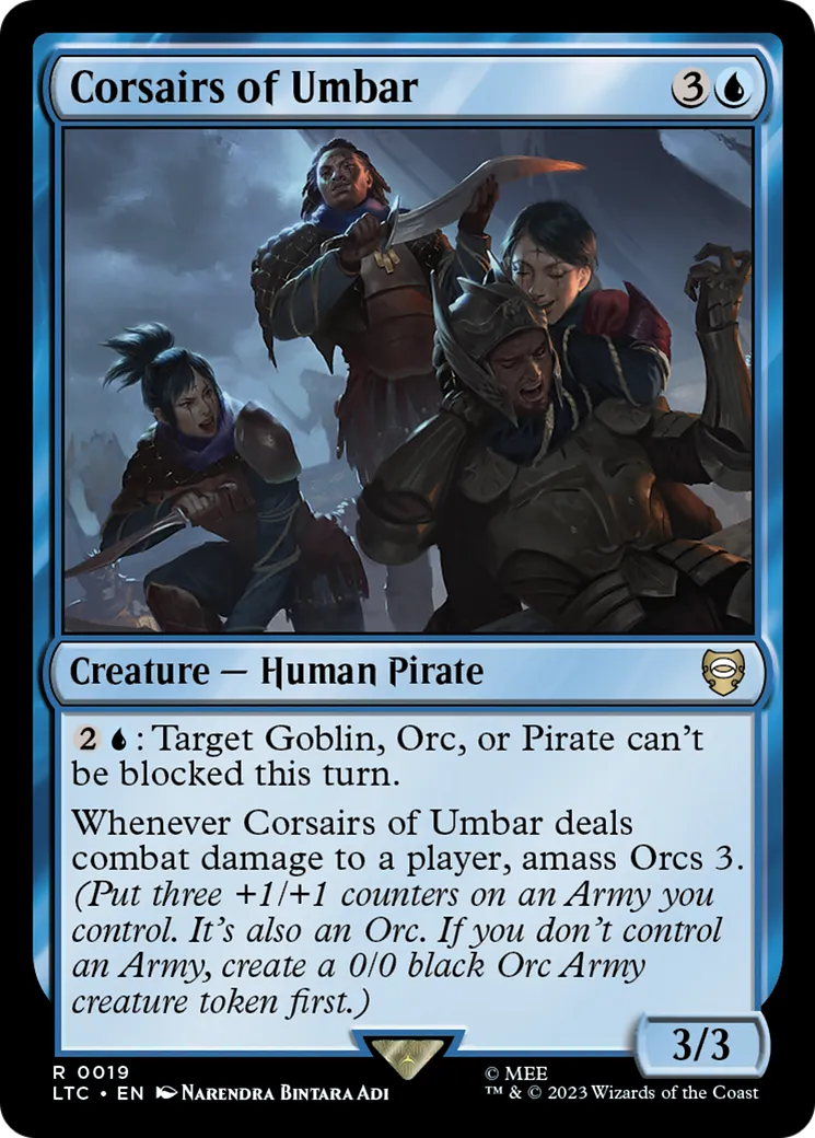 Pirates d'Umbar — Tales of Middle-earth Commander — Magic: The Gathering