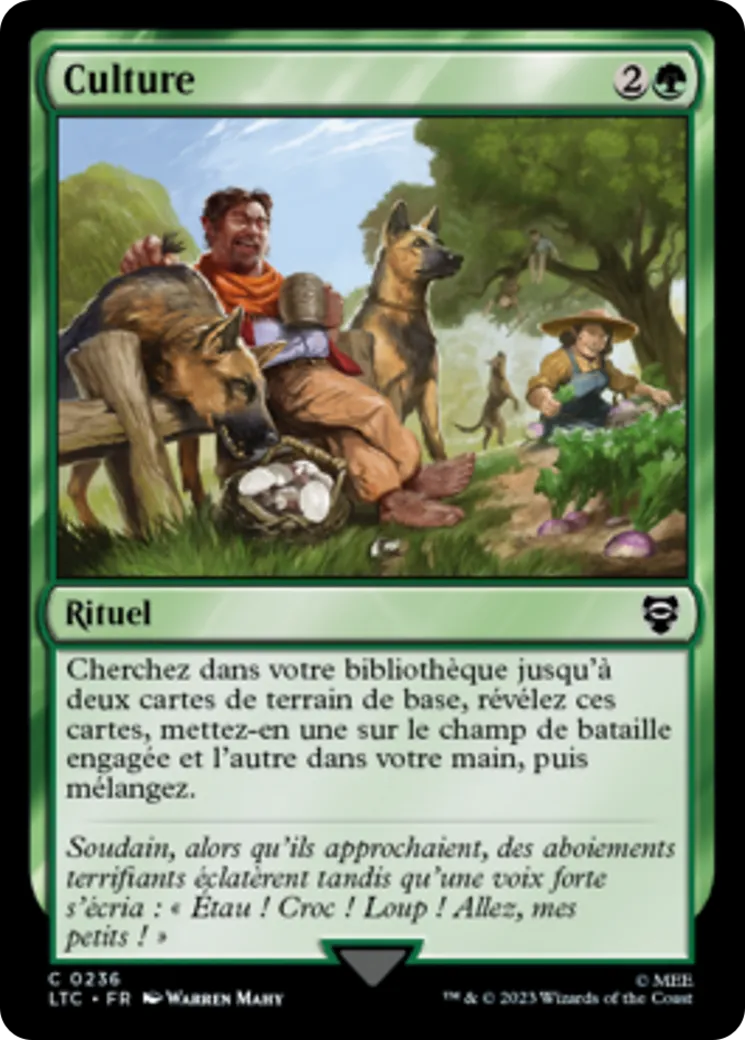 Culture — Tales of Middle-earth Commander — Magic: The Gathering