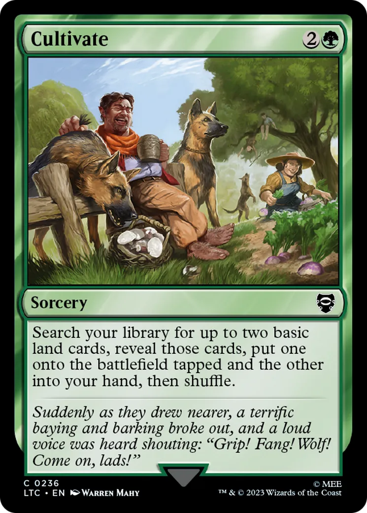 Cultivate — Tales of Middle-earth Commander — Magic: The Gathering