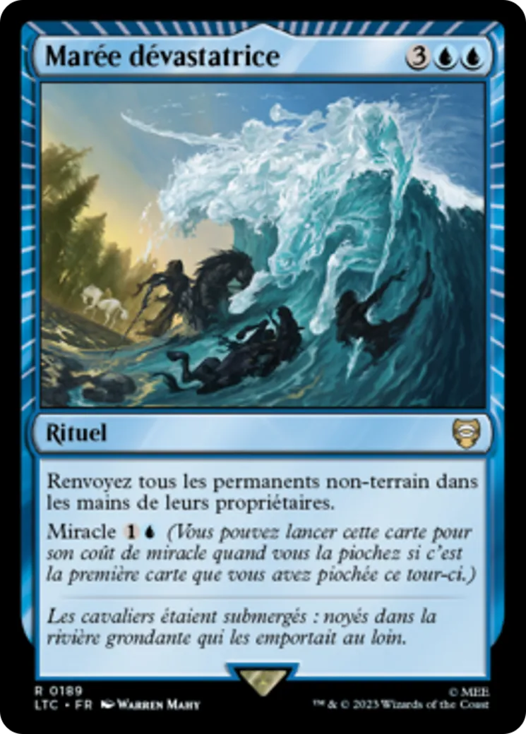 Marée dévastatrice — Tales of Middle-earth Commander — Magic: The Gathering