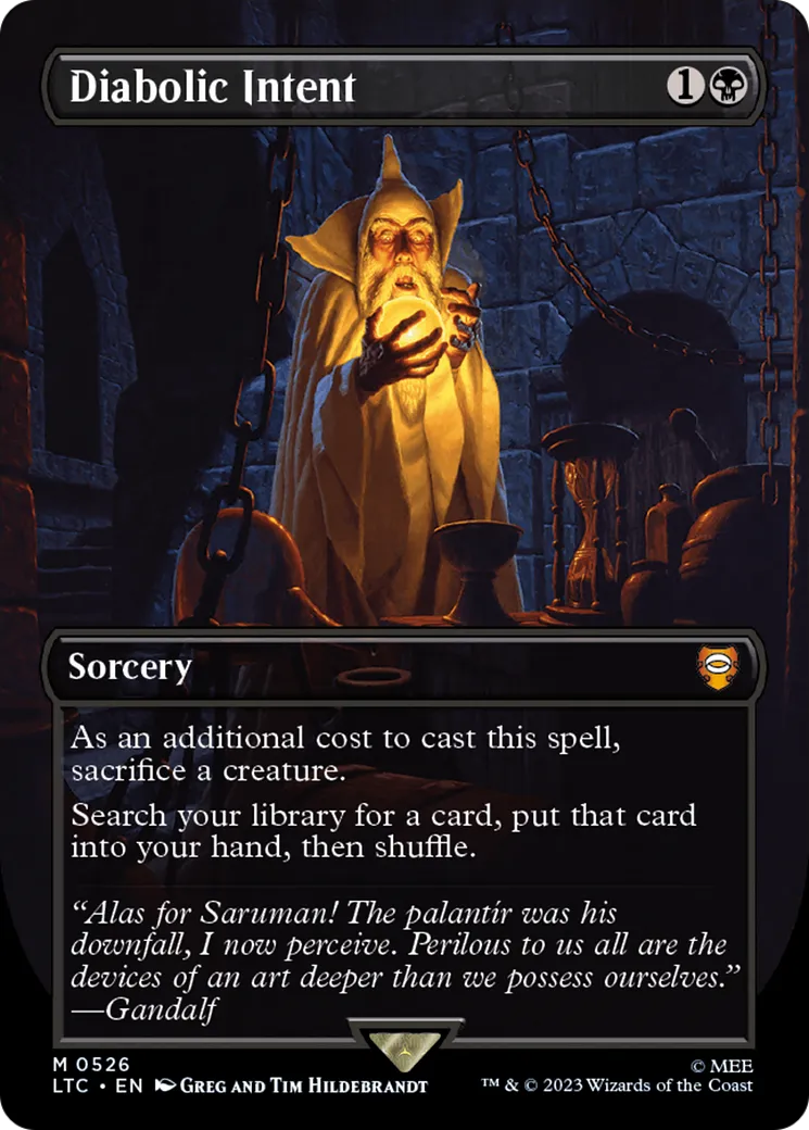 Diabolique dessein — Tales of Middle-earth Commander — Magic: The Gathering
