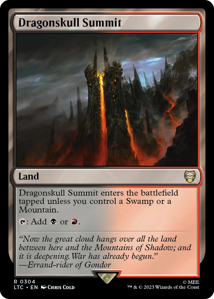 Dragonskull Summit — Tales of Middle-earth Commander — Magic: The Gathering