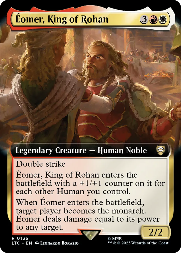 Éomer, King of Rohan from Tales of Middle-earth Commander - Magic: The Gathering