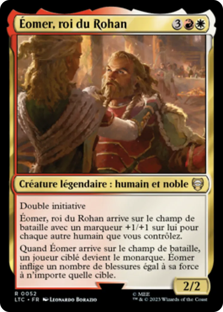 Éomer, roi du Rohan — Tales of Middle-earth Commander — Magic: The Gathering