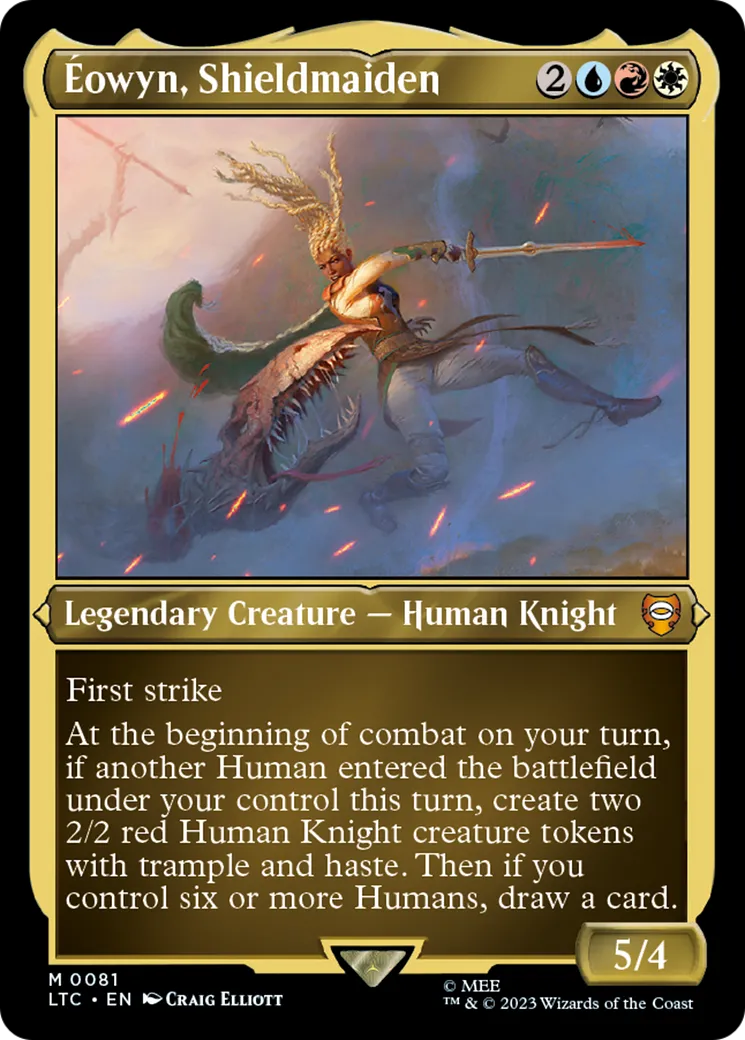 Éowyn, Shieldmaiden — Tales of Middle-earth Commander — Magic: The Gathering