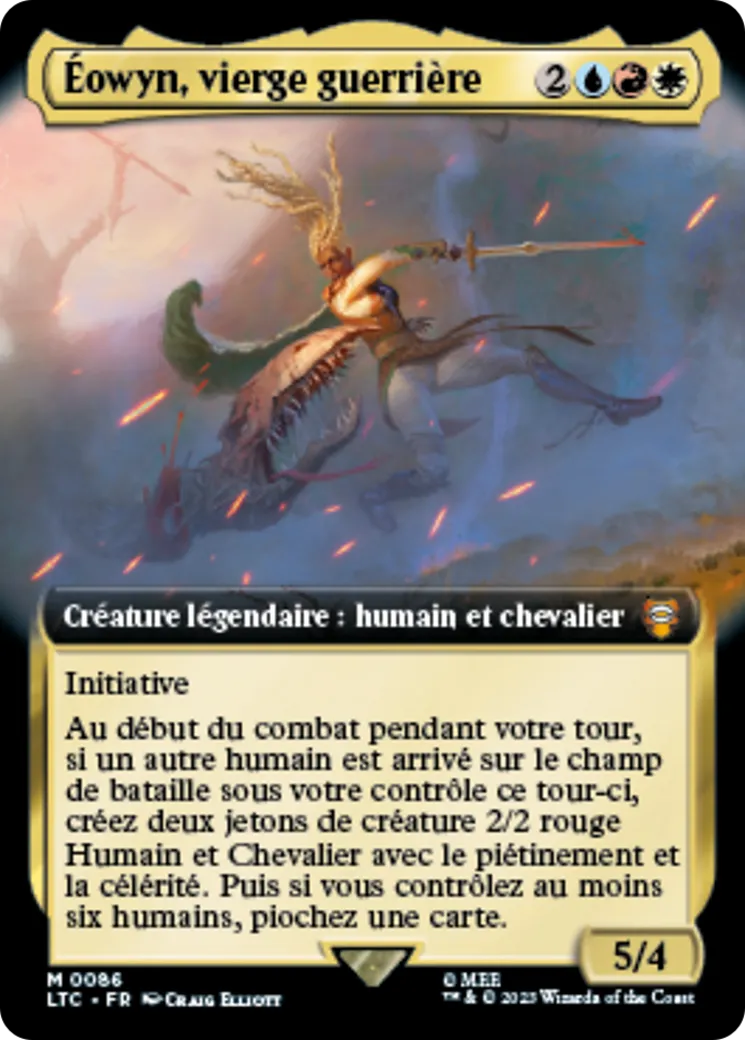 Éowyn, vierge guerrière — Tales of Middle-earth Commander — Magic: The Gathering