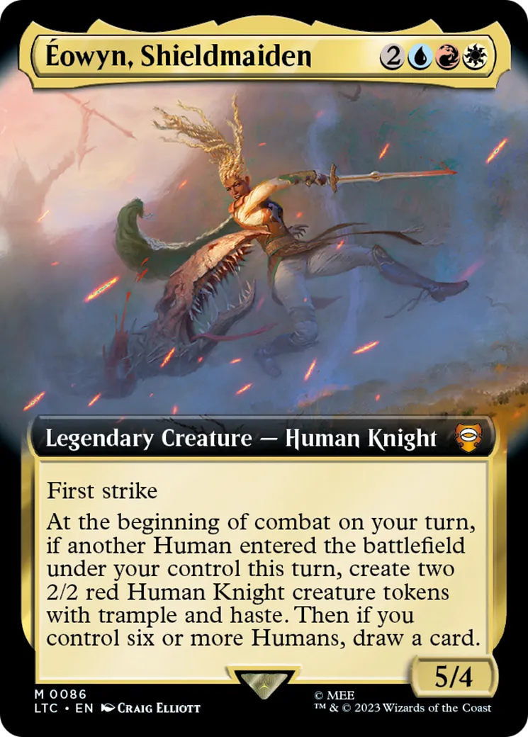 Éowyn, Shieldmaiden — Tales of Middle-earth Commander — Magic: The Gathering