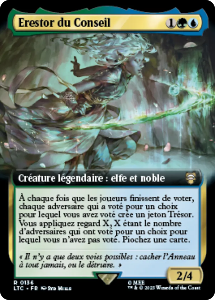 Erestor du Conseil — Tales of Middle-earth Commander — Magic: The Gathering