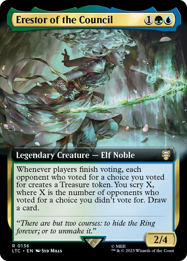 Erestor of the Council — Tales of Middle-earth Commander — Magic: The Gathering