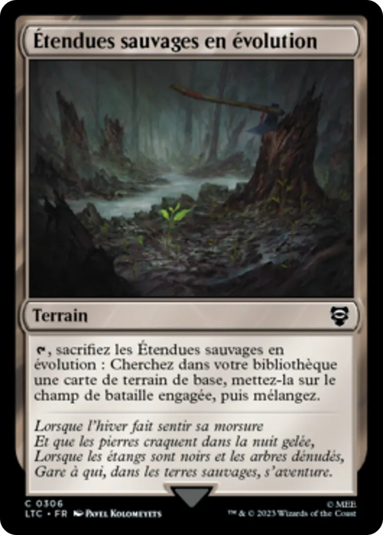 Étendues sauvages en évolution — Tales of Middle-earth Commander — Magic: The Gathering