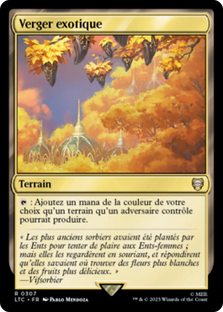 Verger exotique — Tales of Middle-earth Commander — Magic: The Gathering