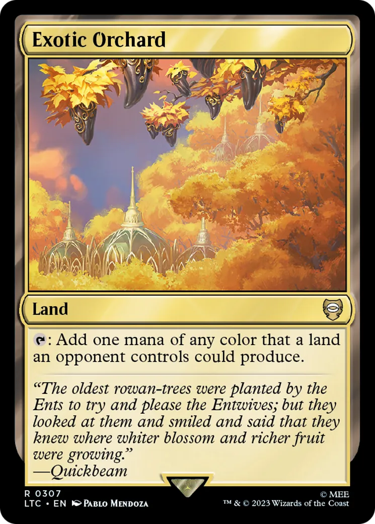 Exotic Orchard — Tales of Middle-earth Commander — Magic: The Gathering