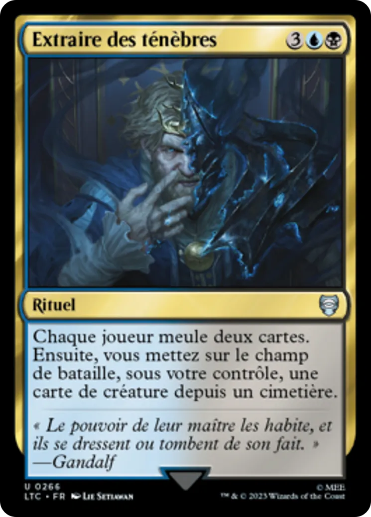 Extraire des ténèbres — Tales of Middle-earth Commander — Magic: The Gathering