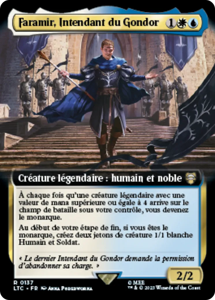 Faramir, Intendant du Gondor — Tales of Middle-earth Commander — Magic: The Gathering
