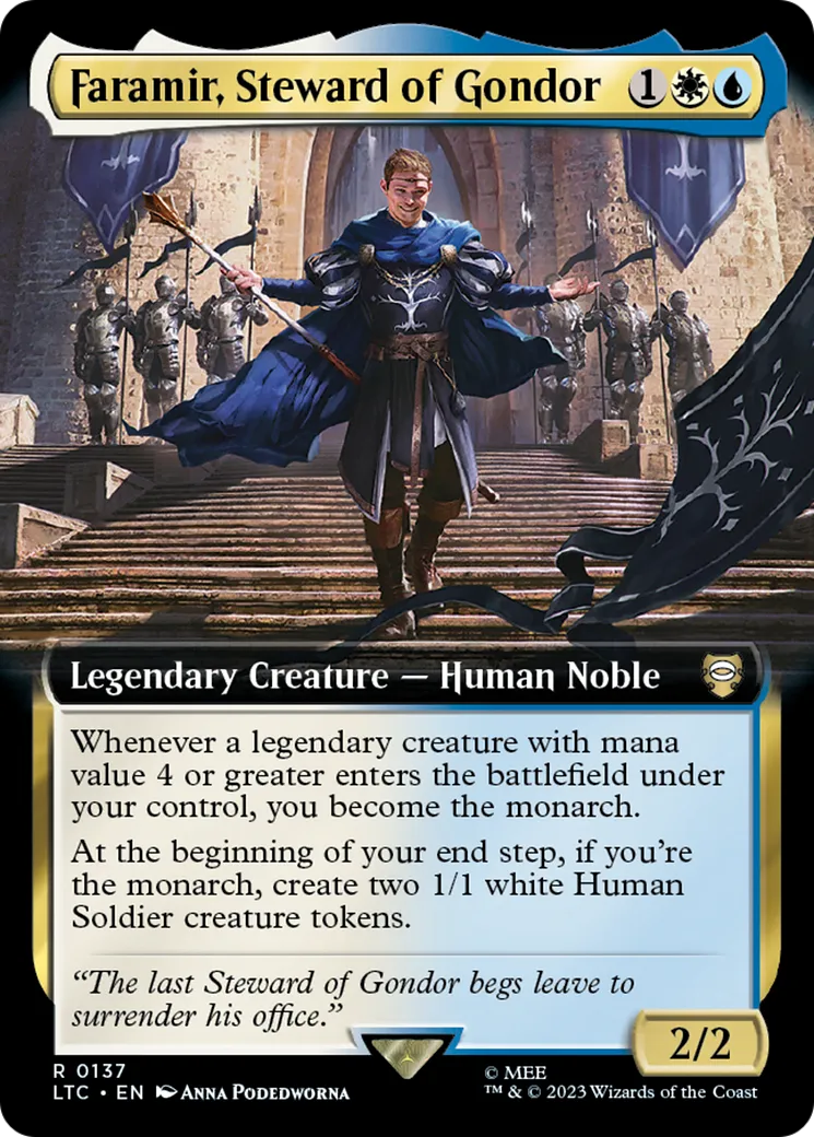 Faramir, Steward of Gondor from Tales of Middle-earth Commander - Magic: The Gathering