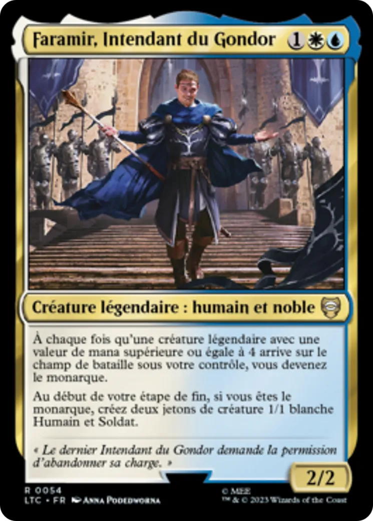 Faramir, Intendant du Gondor — Tales of Middle-earth Commander — Magic: The Gathering