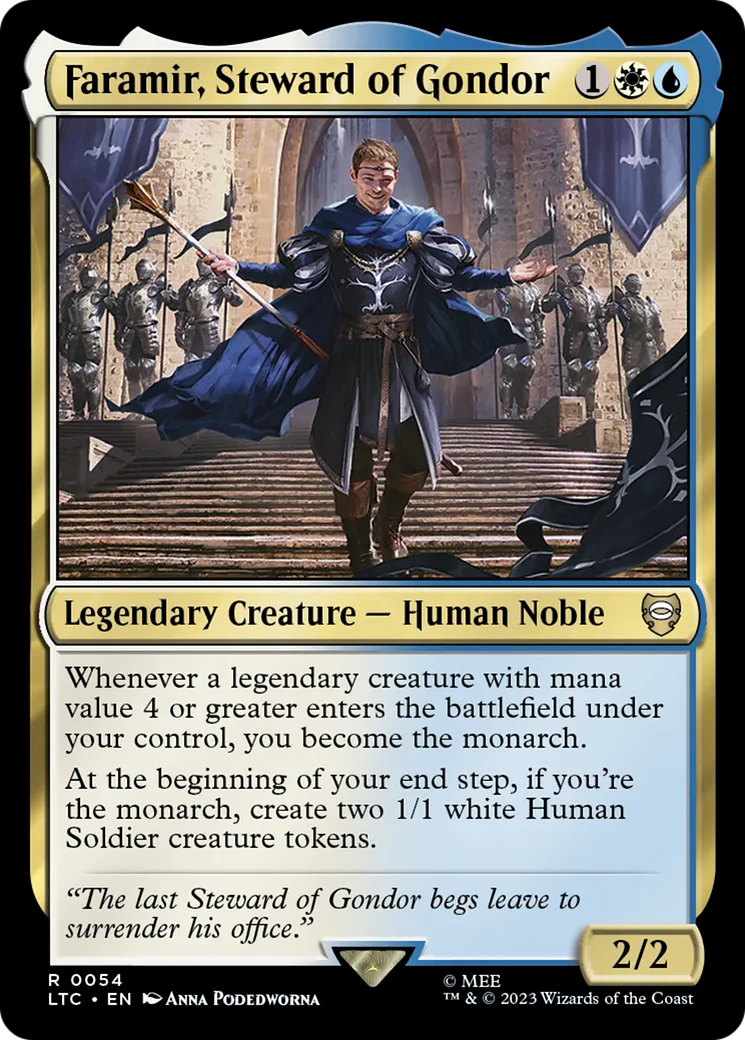 Faramir, Steward of Gondor — Tales of Middle-earth Commander — Magic: The Gathering