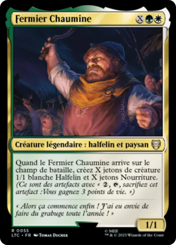 Fermier Chaumine — Tales of Middle-earth Commander — Magic: The Gathering
