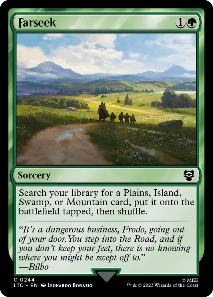 Farseek — Tales of Middle-earth Commander — Magic: The Gathering