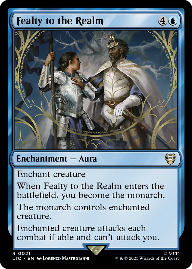 Fealty to the Realm — Tales of Middle-earth Commander — Magic: The Gathering