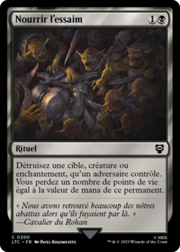 Nourrir l'essaim — Tales of Middle-earth Commander — Magic: The Gathering