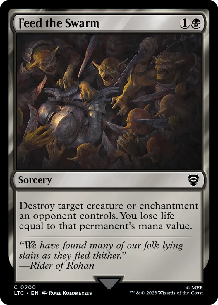 Feed the Swarm — Tales of Middle-earth Commander — Magic: The Gathering