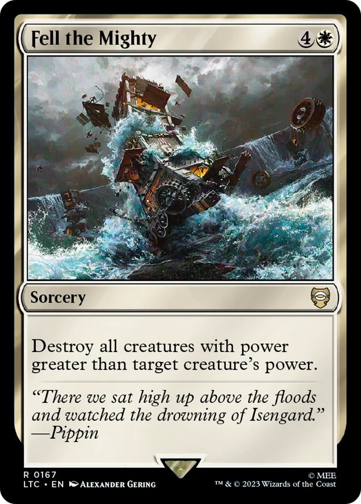 Fell the Mighty — Tales of Middle-earth Commander — Magic: The Gathering