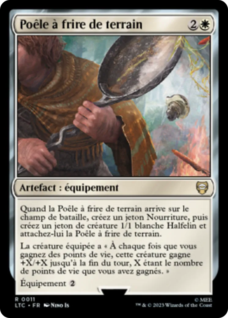 Poêle à frire de terrain — Tales of Middle-earth Commander — Magic: The Gathering